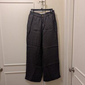 Faherty - Monterey Linen Pant - Washed Black - Size Small